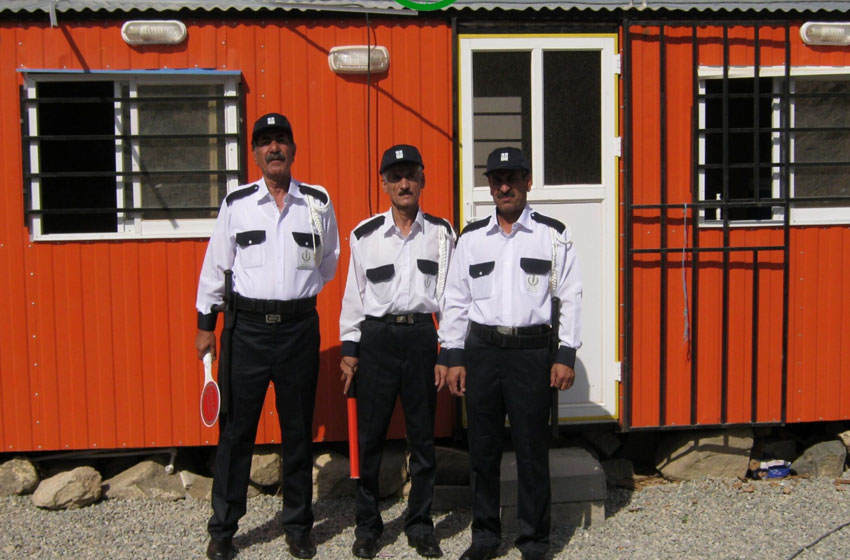  مستقر شدن تیم حفاظتی در زمین سیاهکلاهان